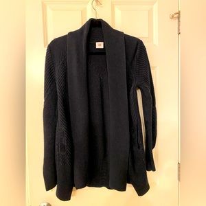cabi navy cardigan